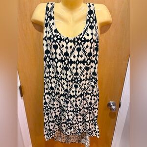 Kavu Black and White Jocelyn Dress